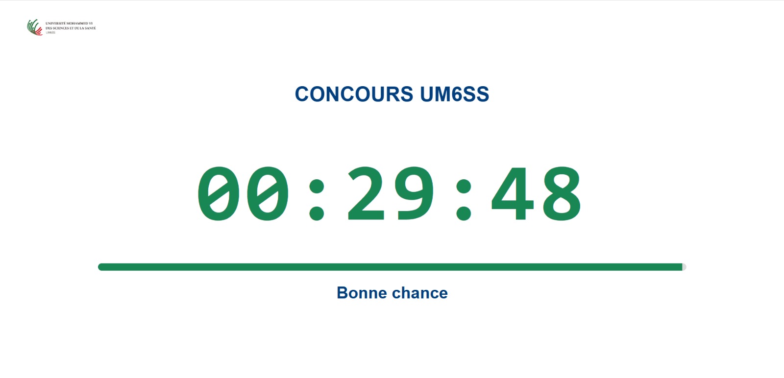 Centralized countdown timer system for examination rooms